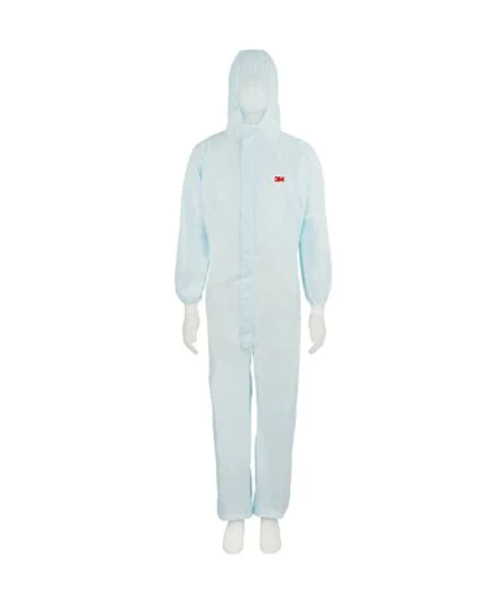 3M Combinaison 3M 4532+ type 5/6 SSMMS résistante à l'huile, manchette, blanche / boîte de 20 pièces