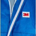 3M Combinaison 3M 4532+ type 5/6 SSMMS résistante à l'huile, manchette, bleue / boîte de 20 pièces