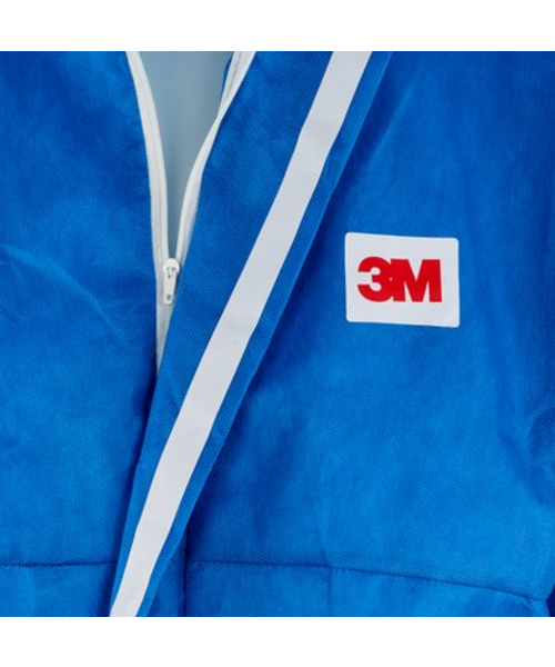 3M 3M overall 4532+ type 5/6 SSMMS olieresistent, manchet, blauw/ doos 20 stuks