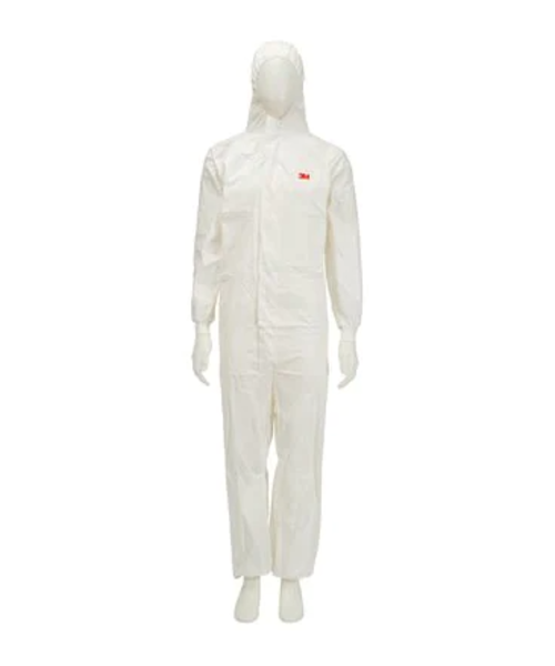 3M Combinaison 3M 4545 type 5/6 laminée, poignets, blanche / boîte de 20 pièces