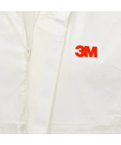 3M Combinaison 3M 4545 type 5/6 laminée, poignets, blanche / boîte de 20 pièces