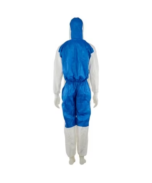 3M Combinaison 3M 4535 type 5/6 cool, poignets, blanc/bleu/boîte de 20 pièces