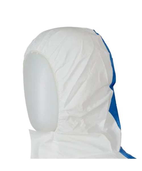 3M Combinaison 3M 4535 type 5/6 cool, poignets, blanc/bleu/boîte de 20 pièces