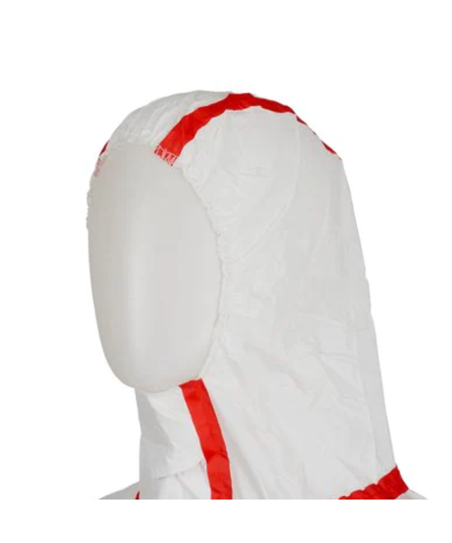 3M Combinaison 3M 4565 type 4/5/6 laminée, poignets, blanche / boîte de 20 pièces