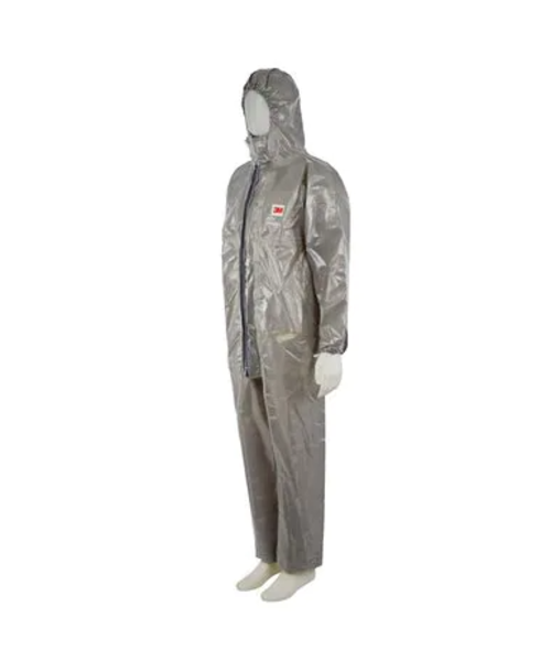 3M Combinaison 3M 4570 type 3 avec élastiques, grise / boîte de 12 pièces