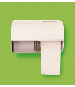 Dispenser voor toiletpapier (kleine rol)