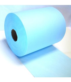 Wiptextra turquoise lisse en rouleau / 500 feuilles 30 x 38 cm