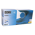 HygoStar Gants en nitrile POWER GRIP LONG sans poudre, couleur bleue