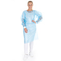 HygoStar Toga en PP/PE avec cordons au cou et aux poignets, bleu