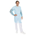 HygoStar Blouse médicale PP, entièrement laminée (120 x 140 cm), bleue