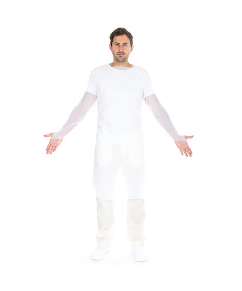 HygoNorm Blouse de recherche CPE « Light » blanche