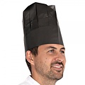 HygoStar Toque de chef ovale « Excellent » en papier noir (22 cm)