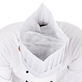 HygoStar Toque de chef « Le Grand Chef » en viscose, couronne perforée blanche (25 cm)