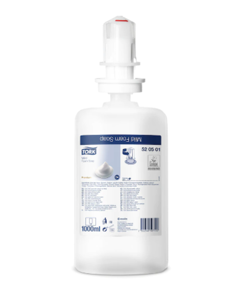 TORK  Savon mousse doux 1L (pour le distributeur S4)