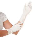 HygoNorm Nitril Handschoenen SAFE LONG LIGHT poedervrij 30 cm wit