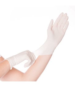 Gants en latex SENSE sans poudre, blancs