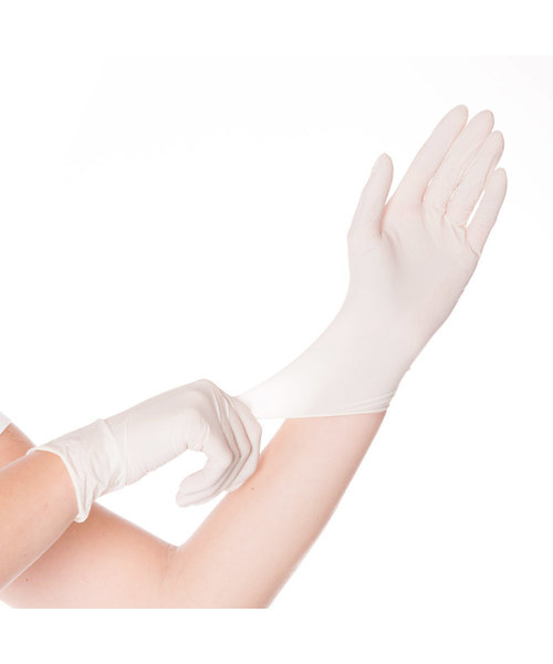 HygoStar Latex Handschoenen SENSE poedervrij wit
