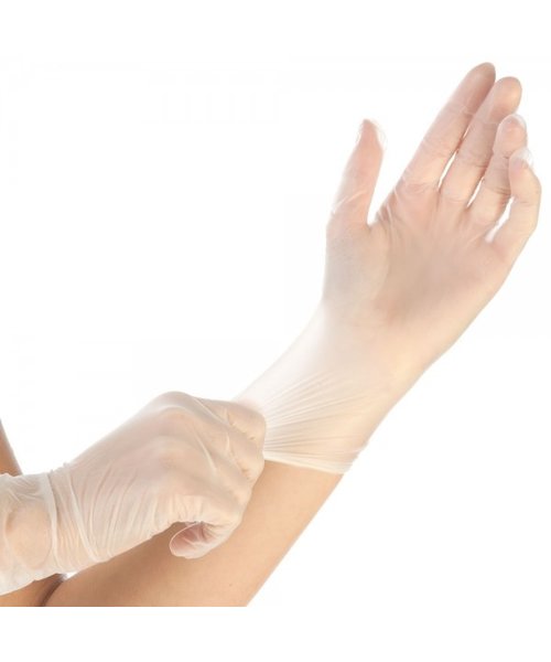 HygoNorm Gants en vinyle IDEAL VIRUS transparents sans poudre