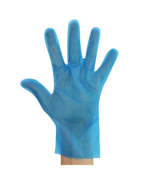 HygoStar Gants en TPE ALLFOOD THERMOSOFT, couleur bleue