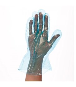 Gants LDPE POLYCLASSIC SOFT bleus