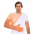HygoStar Gants LDPE SOFTLINE EXTRA LONG 120 cm - orange
