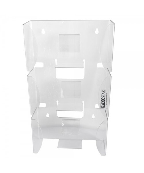 HygoStar Distributeur de gants « Triple », en plastique