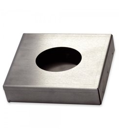 Distributeur pour gants en PE en sachet, acier inoxydable