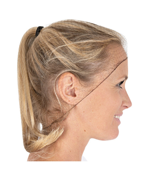 HygoStar Filet à cheveux en nylon, brun (62 cm)