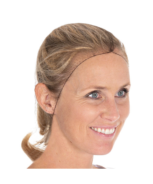 HygoStar Filet à cheveux en nylon, brun (55 cm)