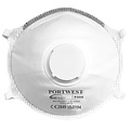 Portwest Masque buccal FFP3 léger en dolomite avec valve, blanc