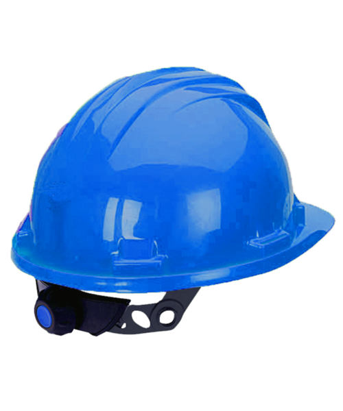 Climax  Casque de sécurité Climax 5-RG avec bouton rotatif en PE, bleu