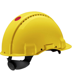 Casque de sécurité 3M Peltor G3000NUV avec bouton rotatif, jaune