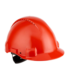 Casque de sécurité 3M Peltor G3000NUV avec bouton rotatif, rouge