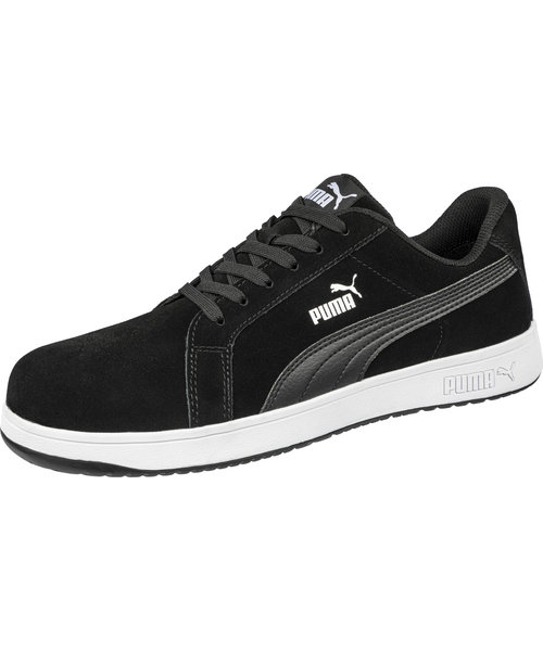 Puma PUMA 64.001.0 Iconic Suede Noir Bas S1P