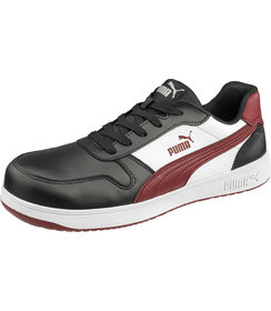 PUMA Frontcourt Blk/Wht/Red Low S3