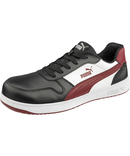 Puma PUMA 64.020.0 Frontcourt Noir/Blanc/Rouge Bas S3
