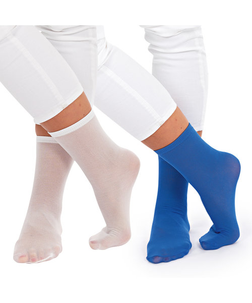 HygoStar Wegwerpsokken 'Foot Fresh', polyamide blauw