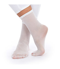 Chaussettes jetables « OP », polycoton blanc