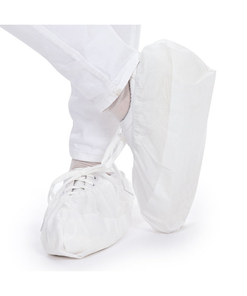 HygoStar Couvre-chaussures en PP/CPE, blanc