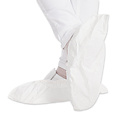 HygoStar Couvre-chaussures « Anti-Slide » revêtement CPE/TPE, blanc