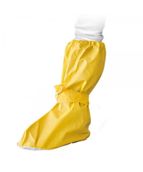 HygoStar Housse de botte avec revêtement SMS/PE, jaune