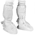 HygoStar Housse de botte avec revêtement PP/CPE, antidérapante, blanche