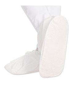 Couvre-chaussures microporeux (33 cm), blanc