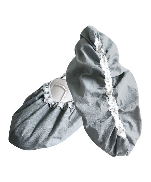 HygoStar Couvre-chaussures « All Fit Industry » revêtement PP/PE, gris