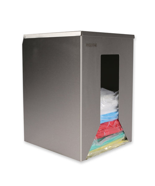 HygoStar Distributeur pour combinaisons/vestes, acier inoxydable (28 x 30 x 40 cm)