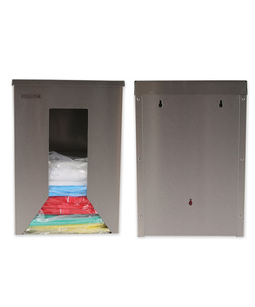 HygoStar Distributeur pour combinaisons/vestes, acier inoxydable (28 x 30 x 40 cm)