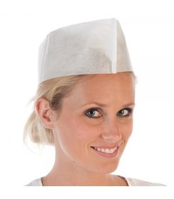 Bonnet à cheveux Forage PP, blanc