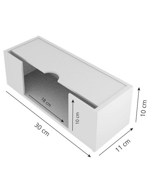 HygoStar Distributeur pour bonnets à cheveux, acier inoxydable (30 x 10 x 11 cm)