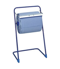 Support au sol pour rouleaux de nettoyage maxi, acier inoxydable