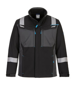 Veste softshell ignifuge WX3 FR, noire